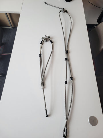 BRAKE LINE SET FOR 4 WHEEL DISK BRAKE 2+2, 6 LINES - ANTHEM / PEAK