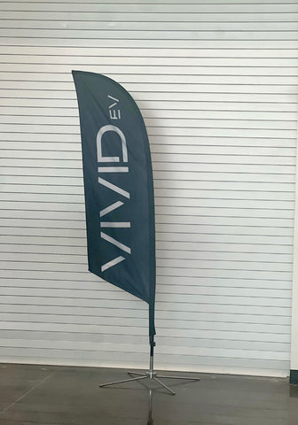 BANNER, VIVID FEATHER FLAG, ADVERTISE/PROMOTE