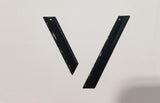 LOGO, DECAL, FRONT, BLACK, V
