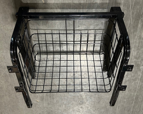 REAR SEAT BRACKETS AND SWEATER BASKET, PEAK GOLF