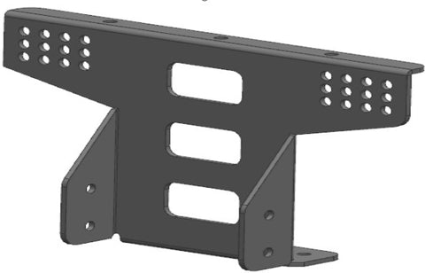 SHOCK MOUNT, UPPER, FRONT, PEAK
