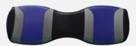 SEATBACK CUSHION, REAR FLIP, BLACK/BLUE, PEAK - TSUNAMI