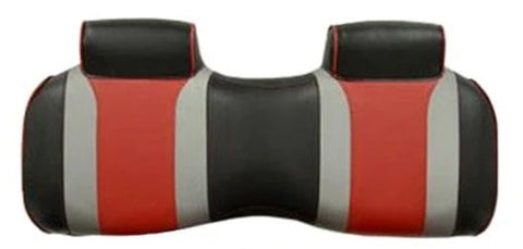SEATBACK CUSHION, BLACK/RED, PEAK - TSUNAMI