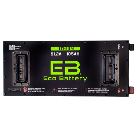 BATTERY SETUP, UPGRADE, 51.2V 210 Ah