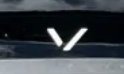 LOGO, DECAL, FRONT, WHITE, V