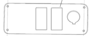 SWITCH PANEL, BARE, PRE-2025 V